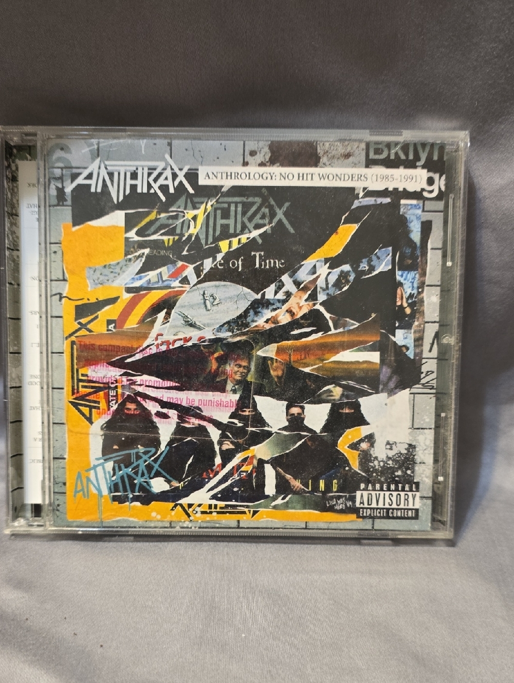 Anthology CD‎ Case Art - Yellow Black Mixed Colors